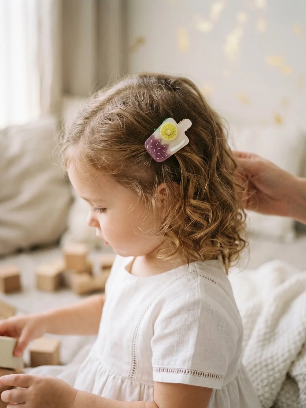 Set of 5 Fun Fruit Popsicle Hair Clips – Summer Aesthetic Barrettes